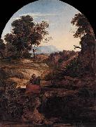 Ferdinand Olivier Elijah in the Wilderness oil painting